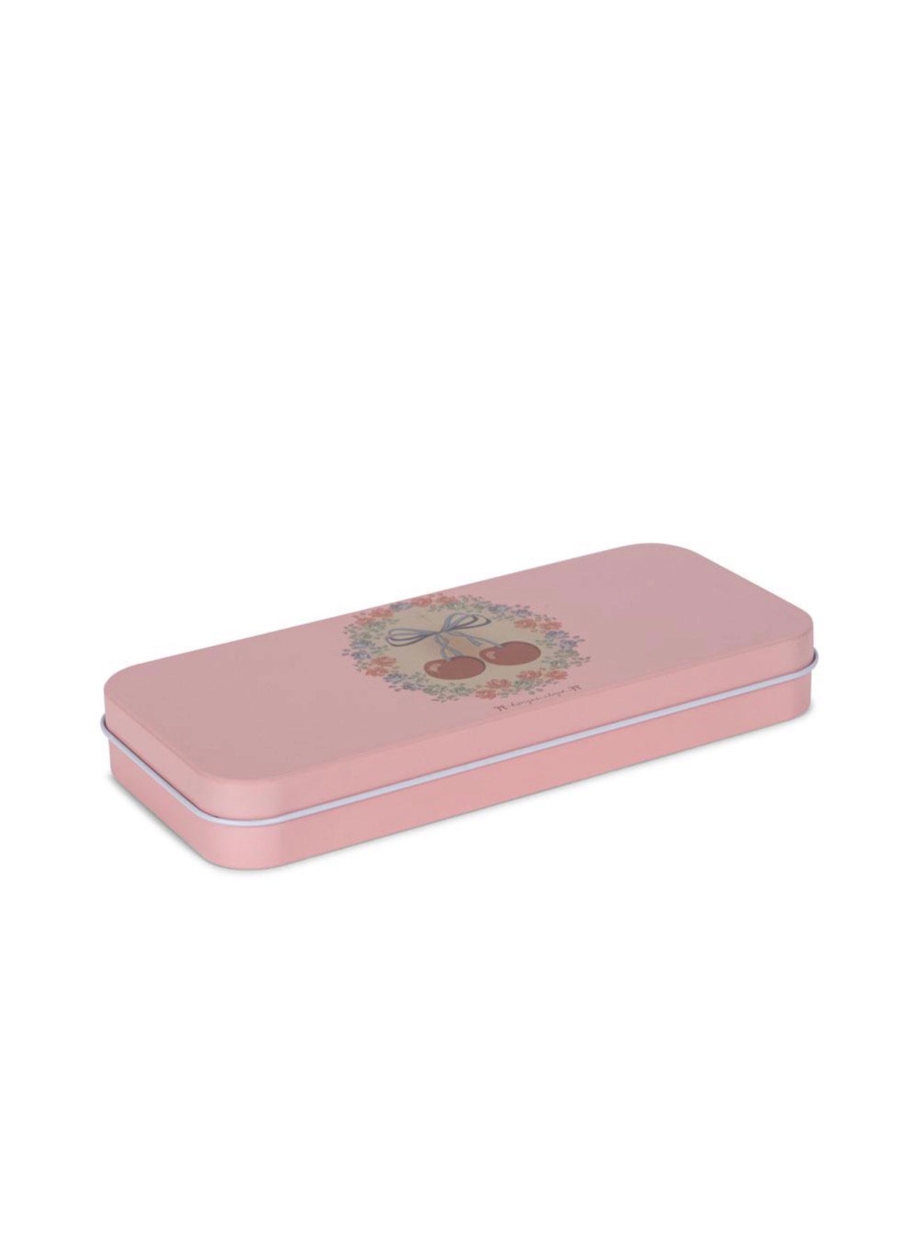 Water Color Tin - Cherry Bow