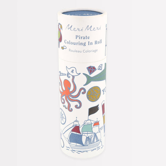 Pirate Colouring Roll