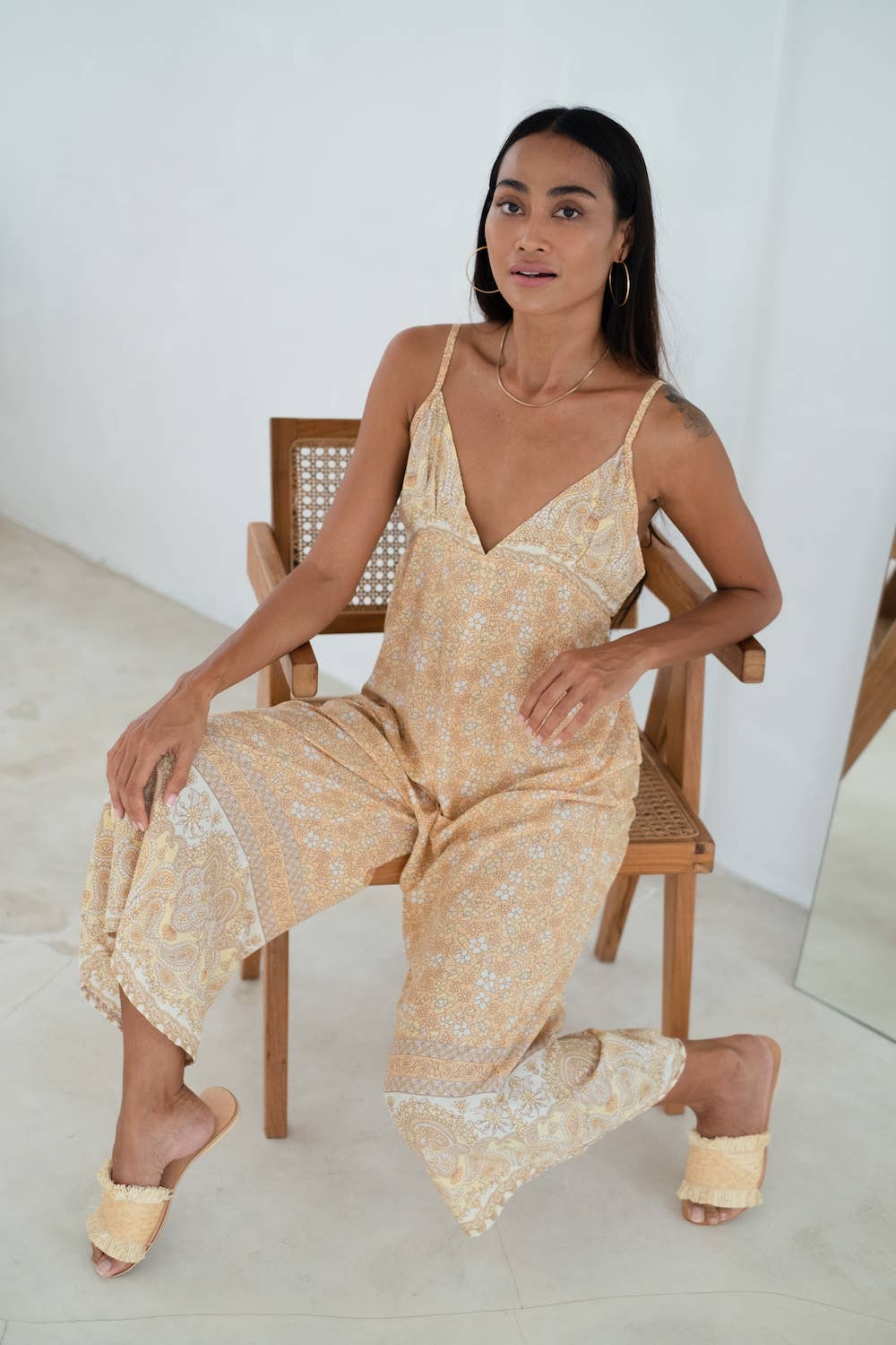 Rayon Voile Jumpsuit