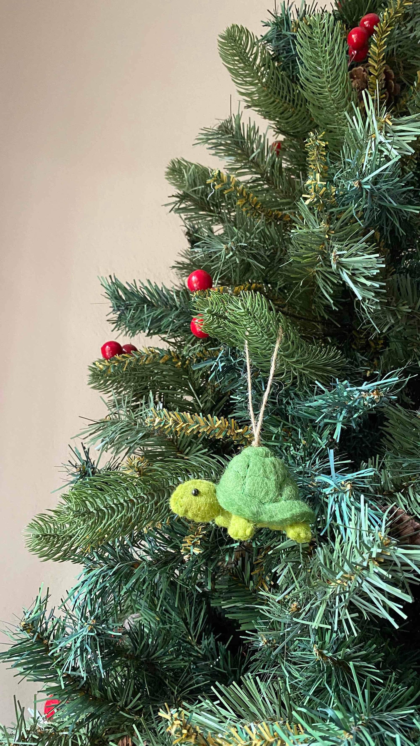 Felt Turtle Ornament