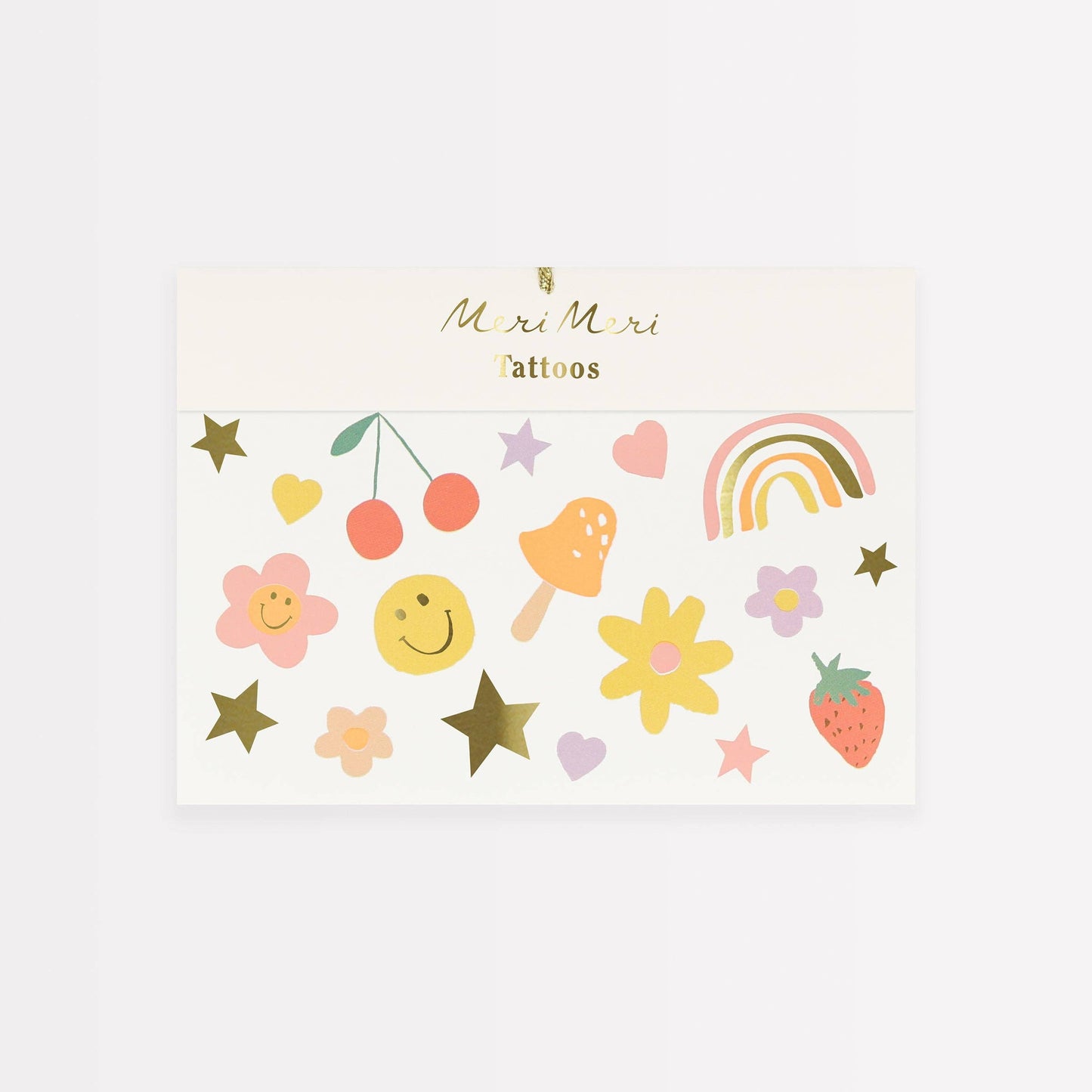 Happy Icons Temporary Tattoos