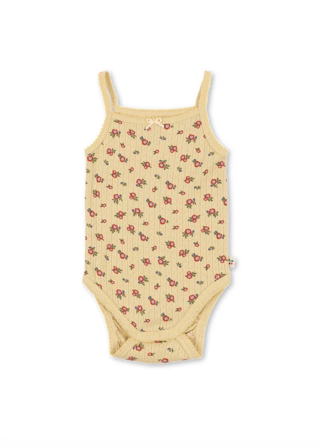 Minnie Strap Onesie - Carmona