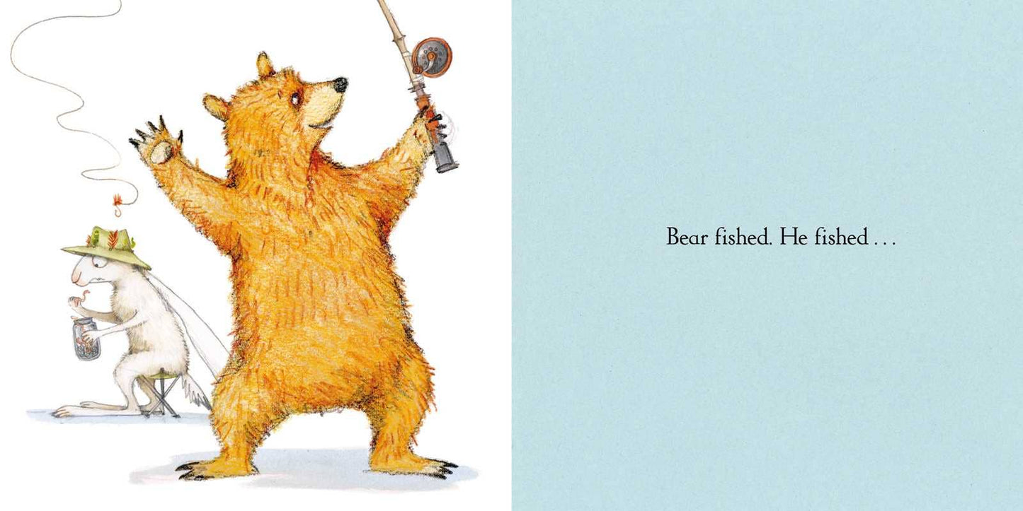 Bear & Hare Go Fishing by Emily Gravett: Hardcover