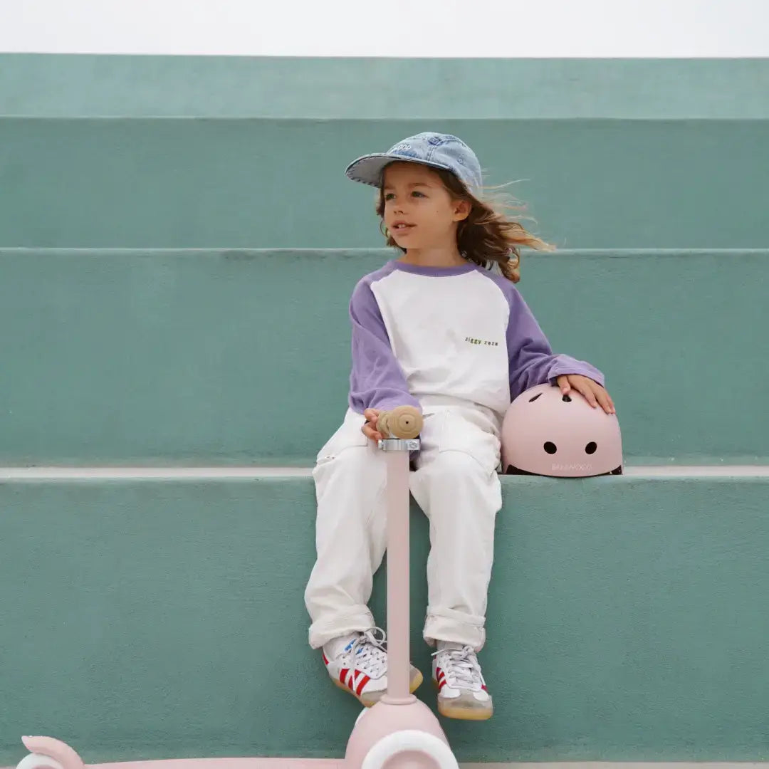 Banwood Inc - BANWOOD ECO HELMET - FADED PINK