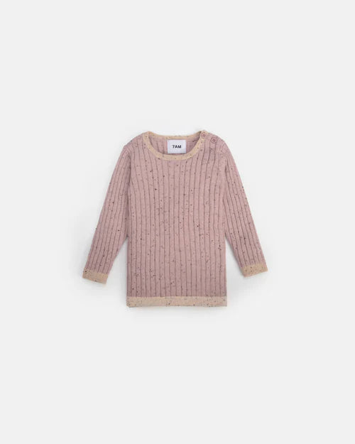 Cotton Long Sleeve - Ash Rose