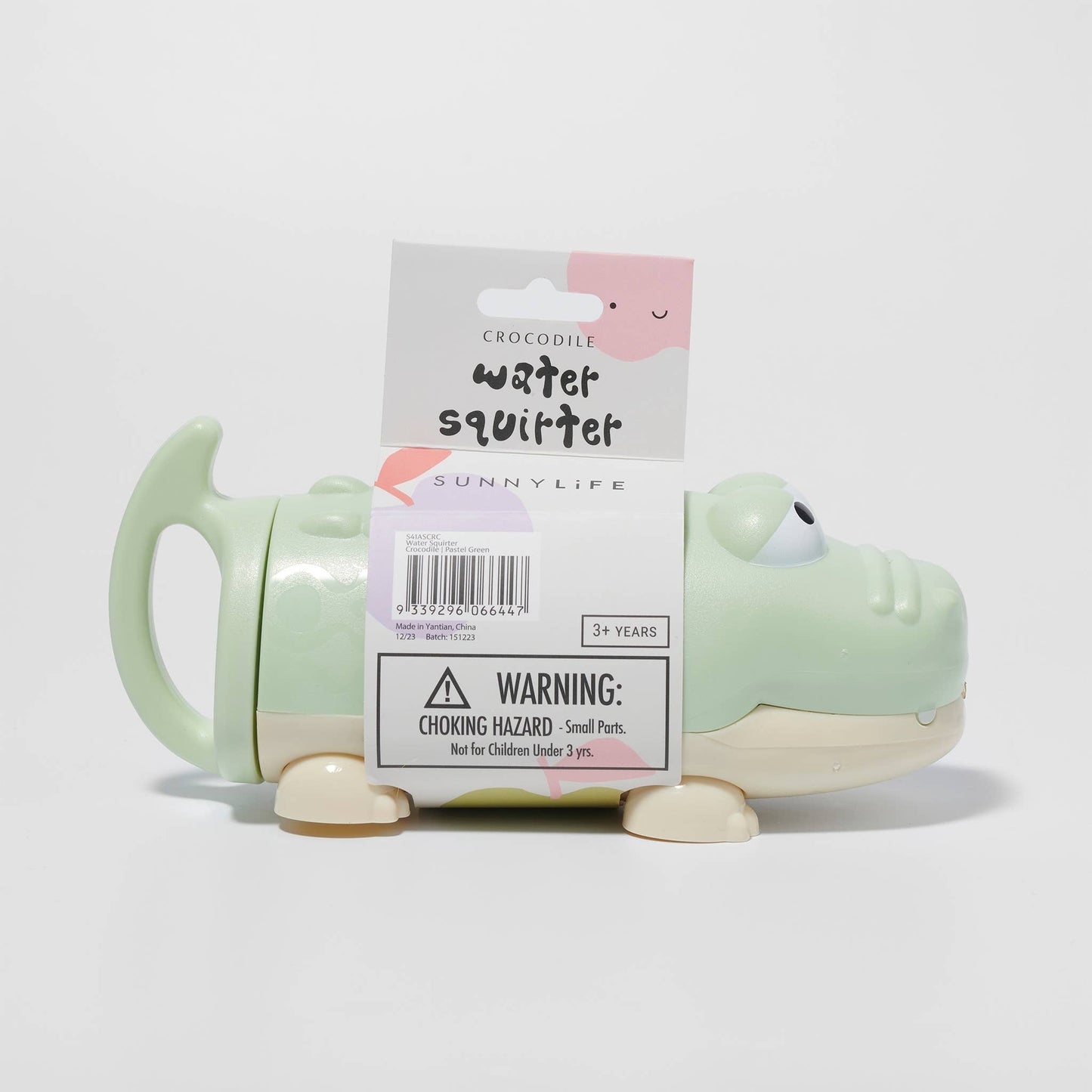 Water Squirters | Crocodile Pastel Green