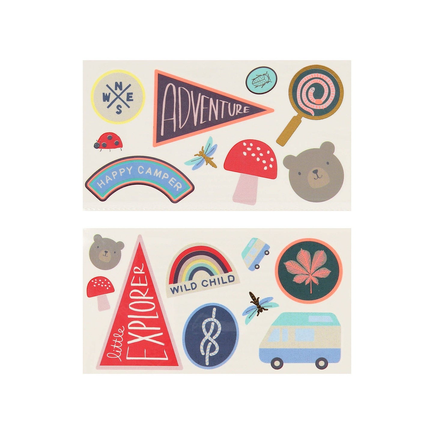 Meri Meri - Outdoor Adventures Temporary Tattoos