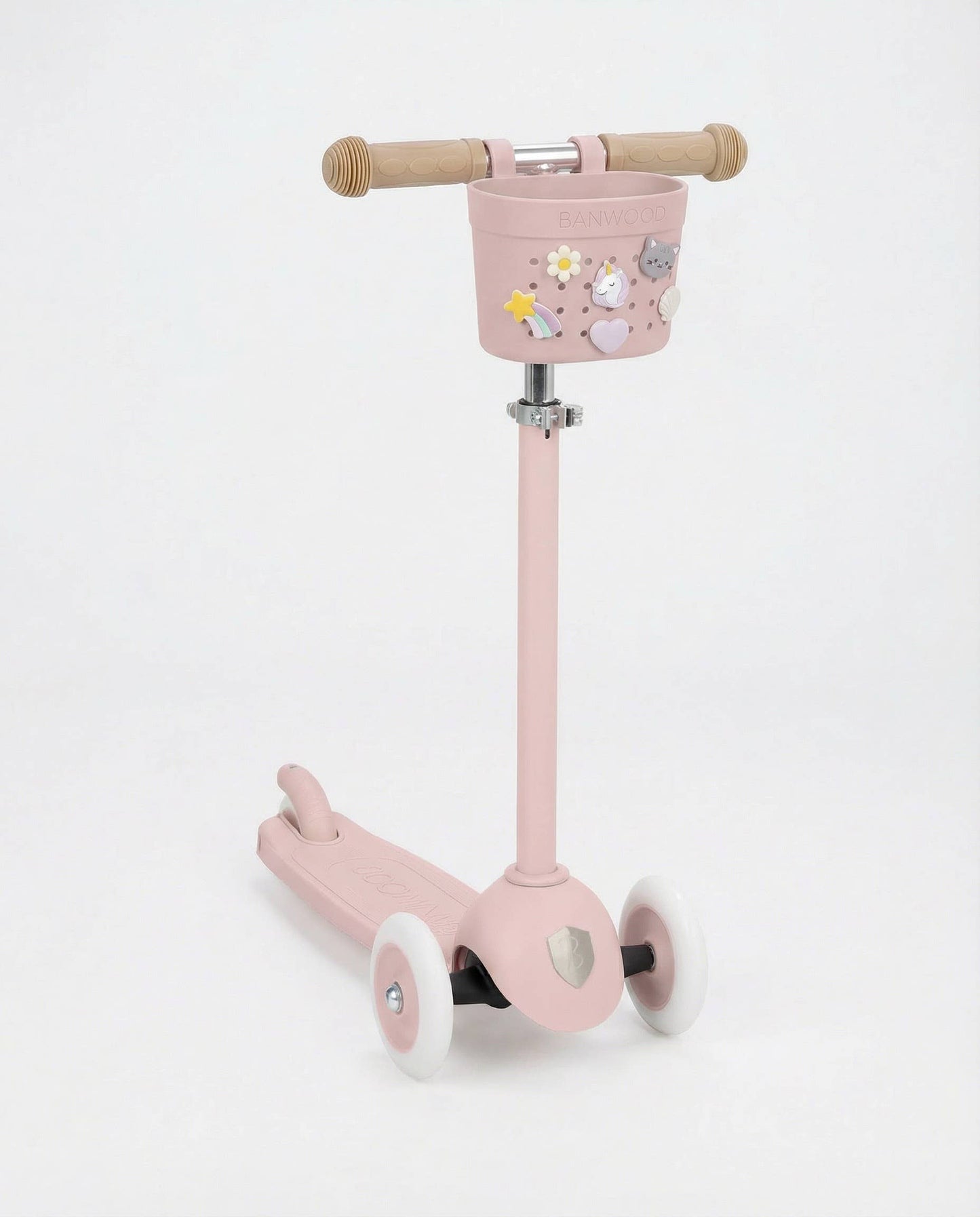 BANWOOD PIN & RIDE BASKET - FADEDPINK