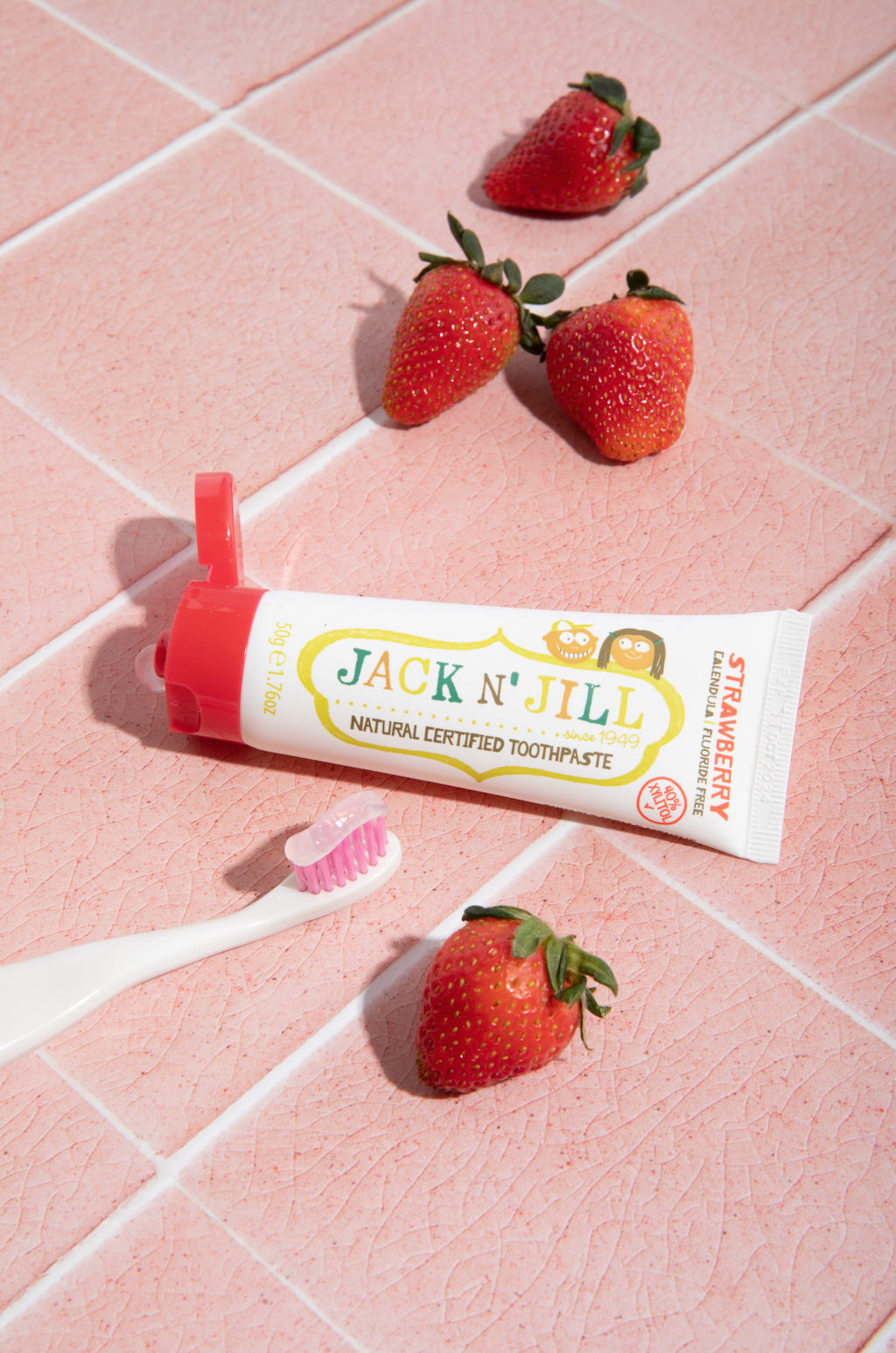 Jack N' Jill Kids & NFco - Jack N' Jill Natural Certified Kids Toothpaste Strawberry