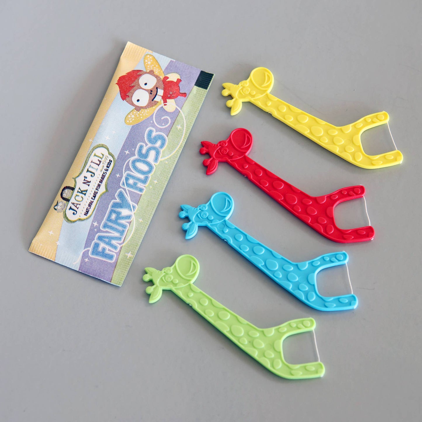 Jack N' Jill Fairy Floss Dental Flossers - 30 pack