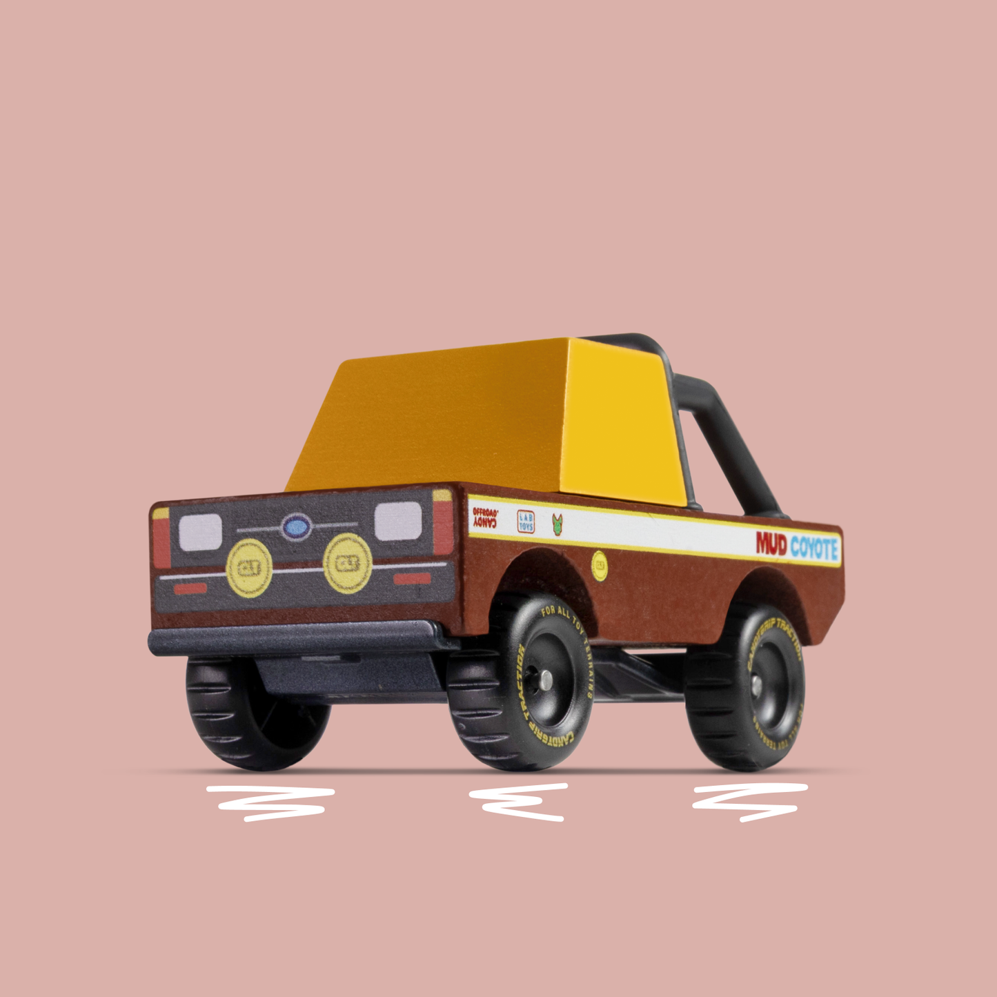 Candylab Toys - Mud Coyote TOONS™ Car