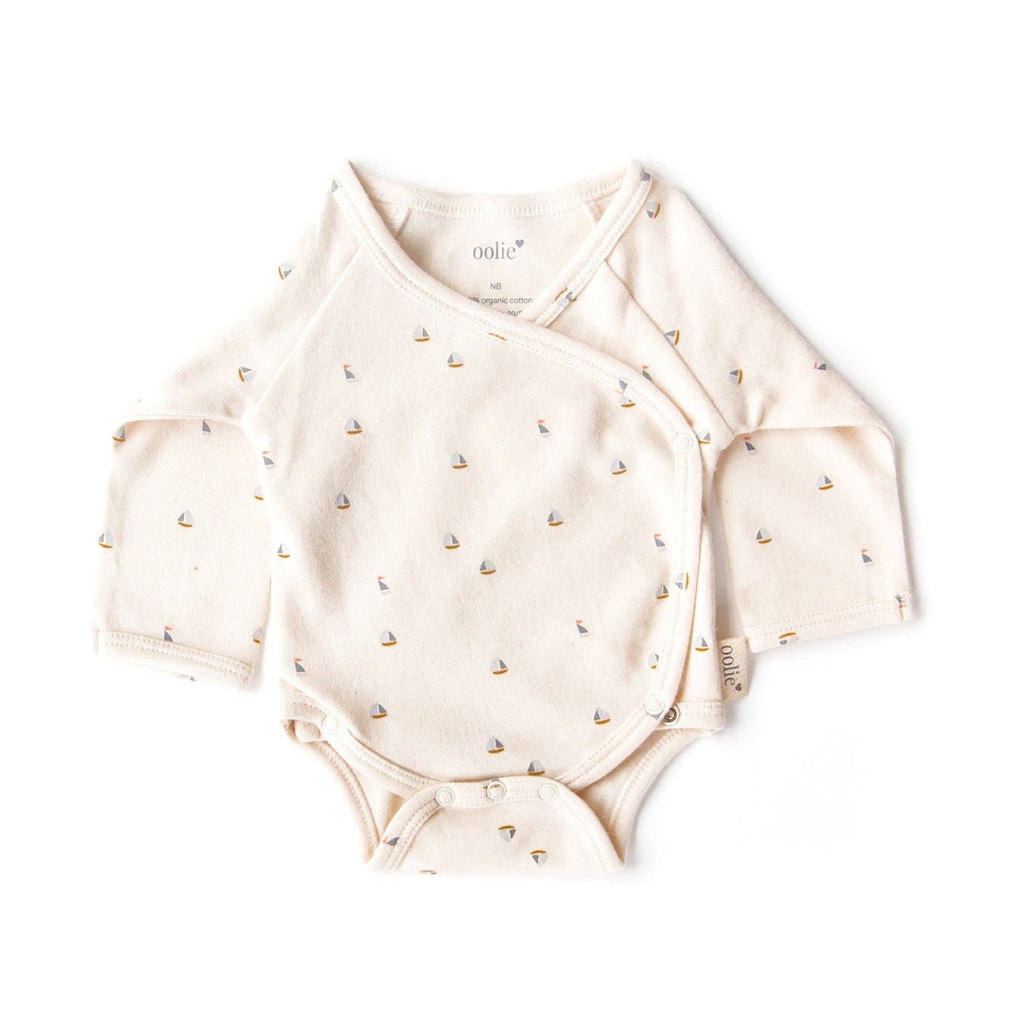 Organic Baby Bodysuit – Schooner / Newborn