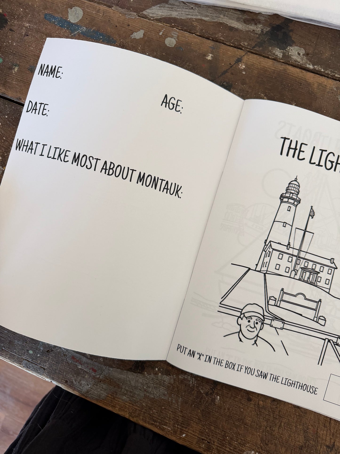 Montauk Coloring Book