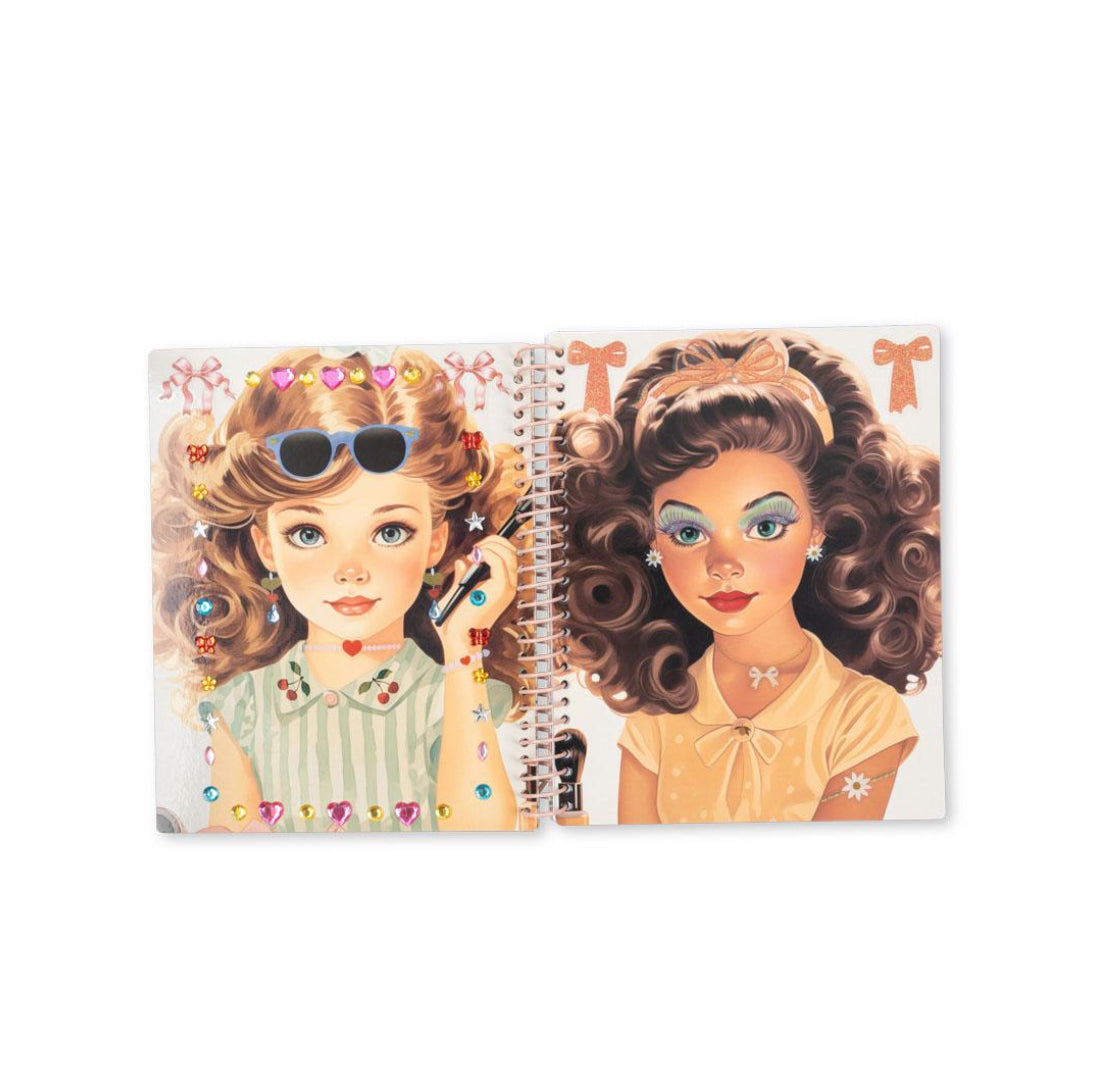 Glam Me Up Sticker Book