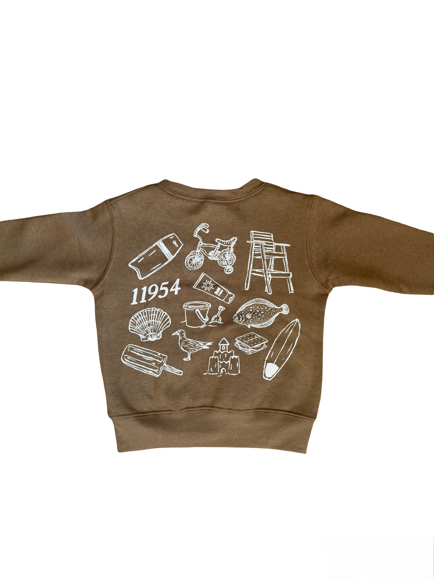Montauk doodle crew - brown