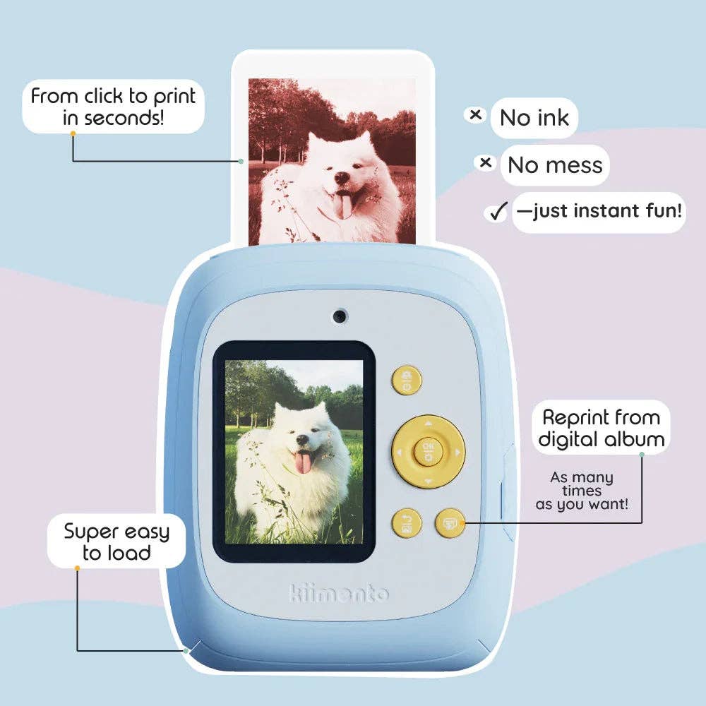 kiimento - Sky Blue Print Pro Camera
