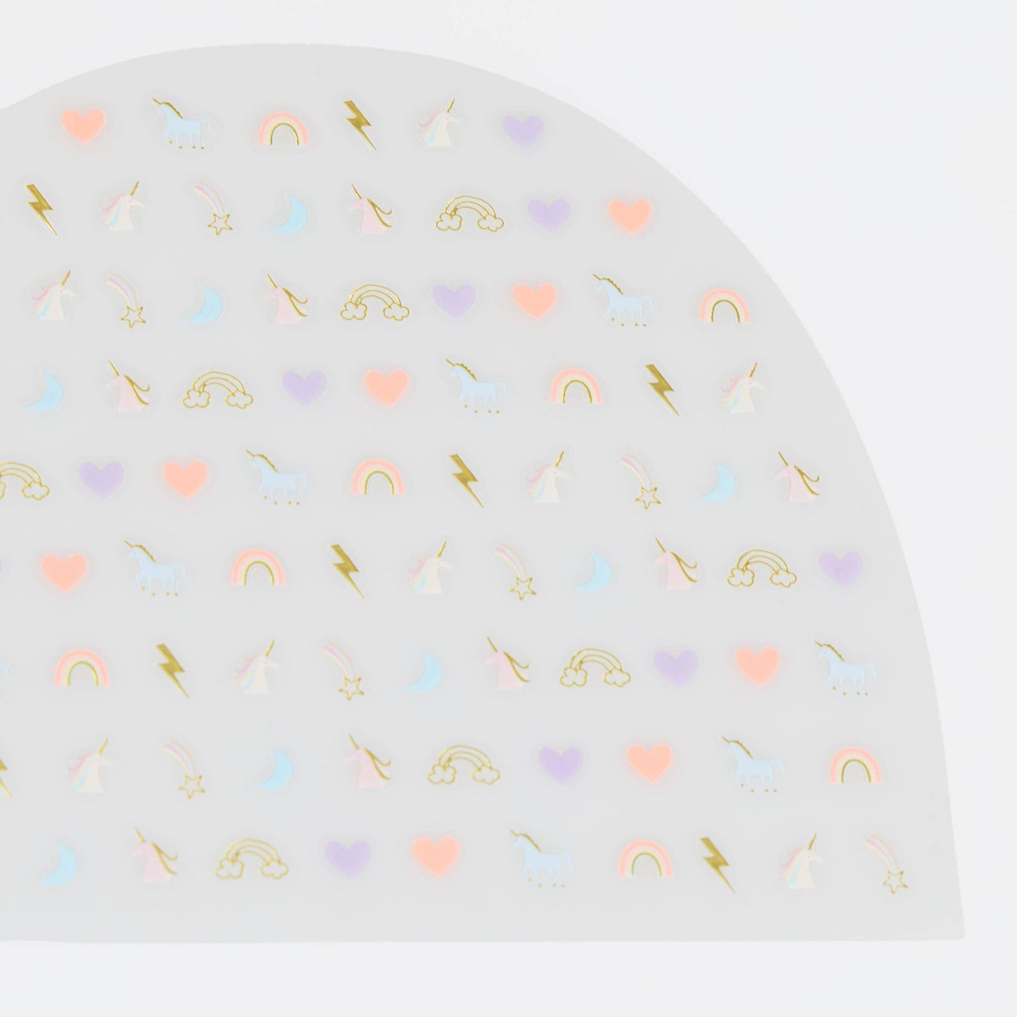 Rainbow Unicorn Nail Stickers