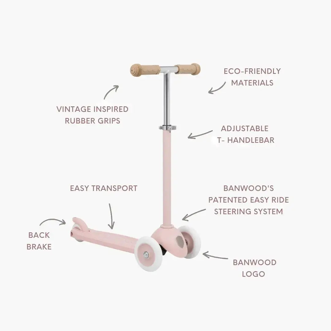Banwood Inc - ECO SCOOTER - FADED PINK