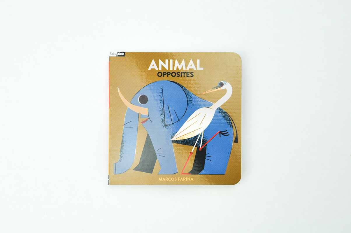 Animal Opposites by Marcos Farina: Board Book