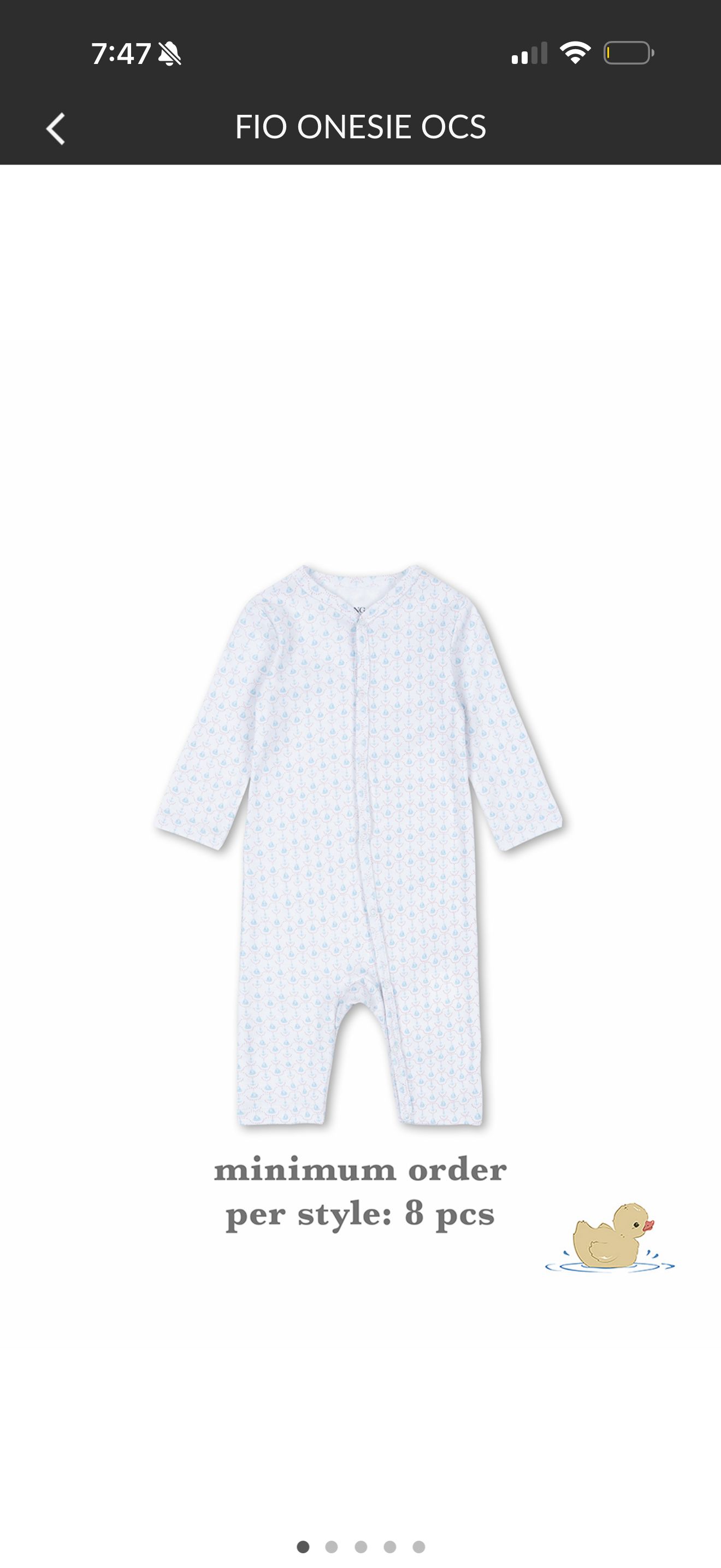 Fio Onesie - Barca