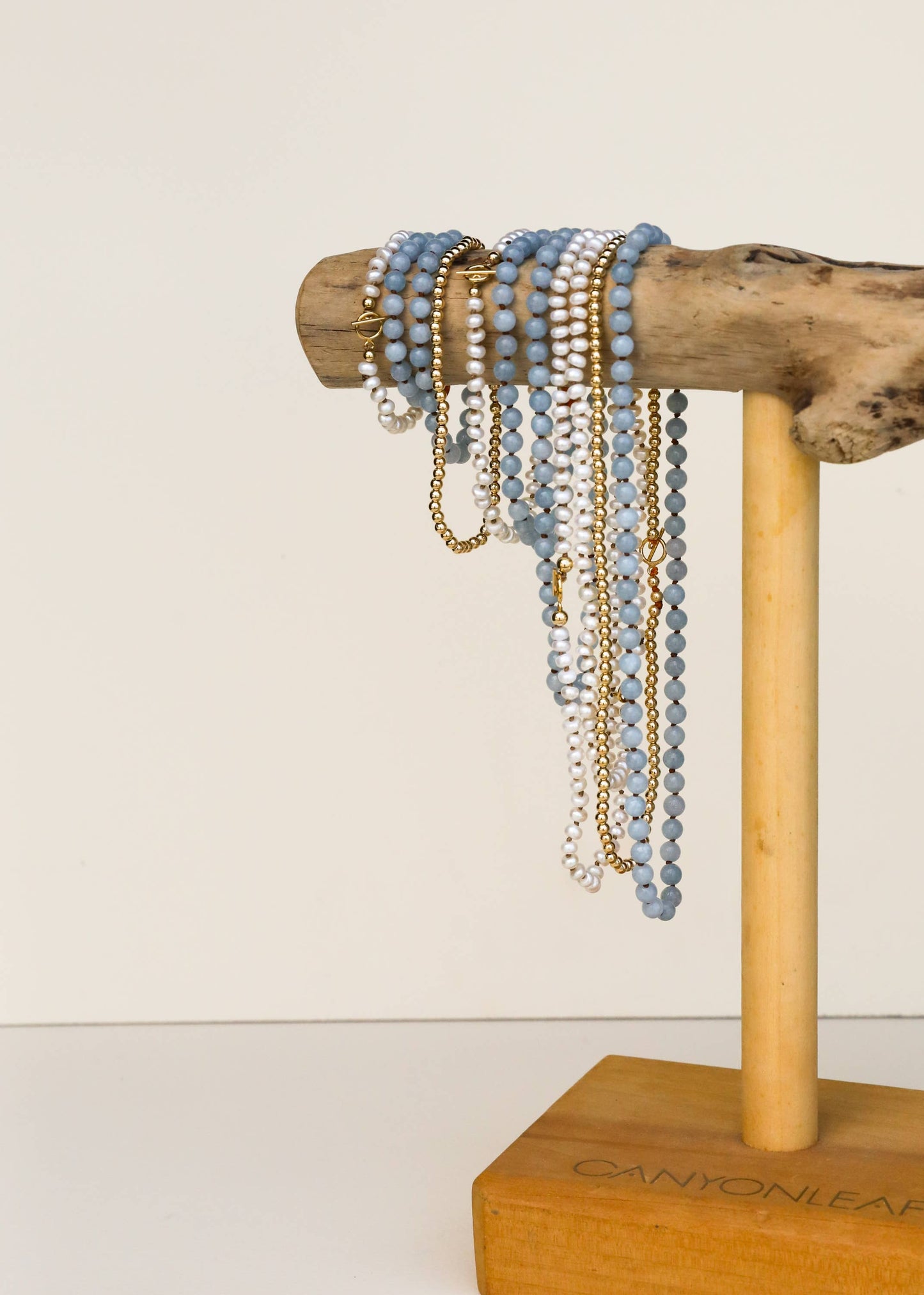 Pure Gemstone + Aquamarine || 13" Necklace