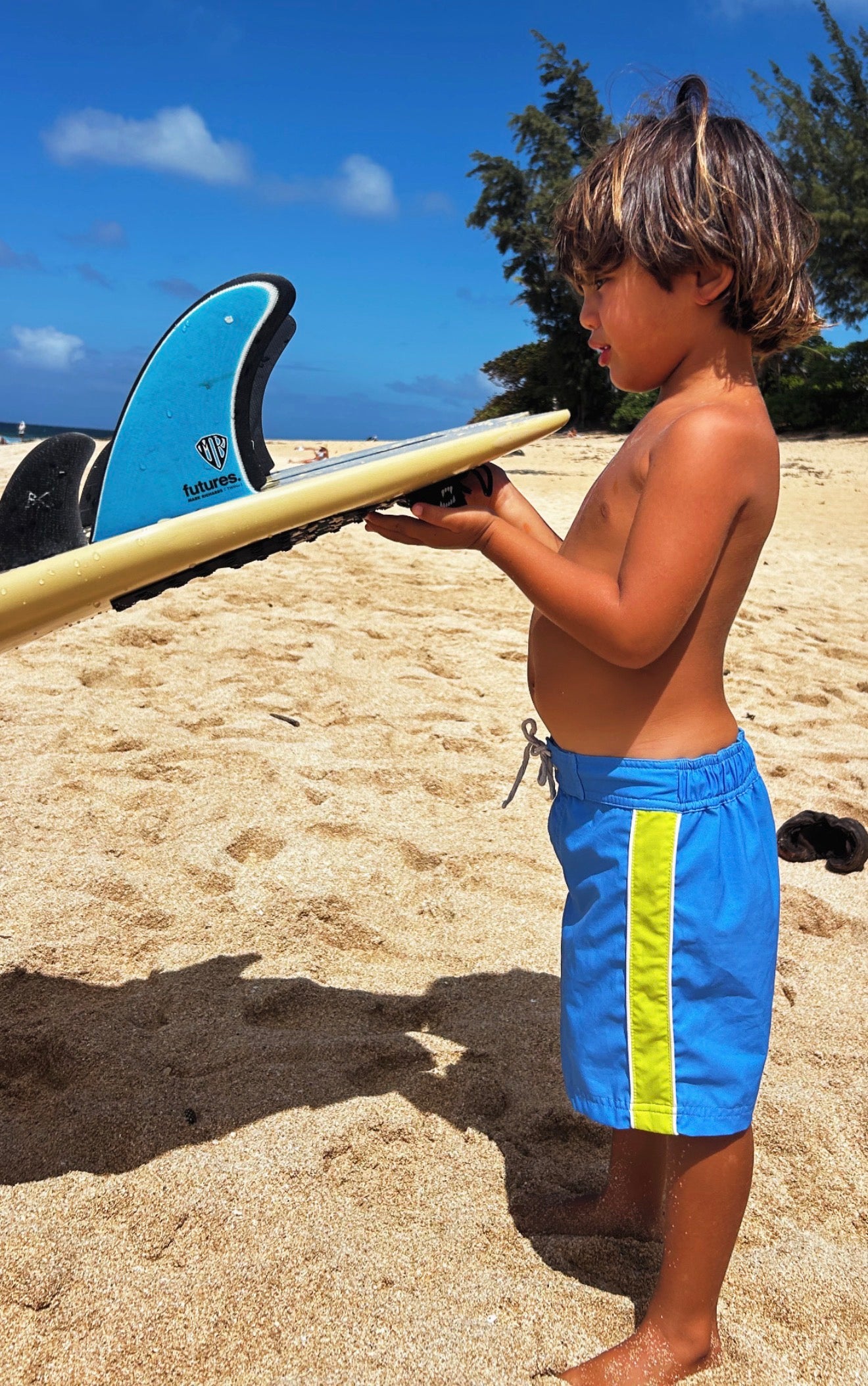 Koda Trunks - Blue/Yellow