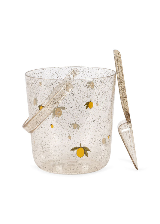 Glitter Lemon Bucket and Shovel