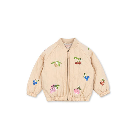 Juno Sequin Bomber Jacket || Frappe