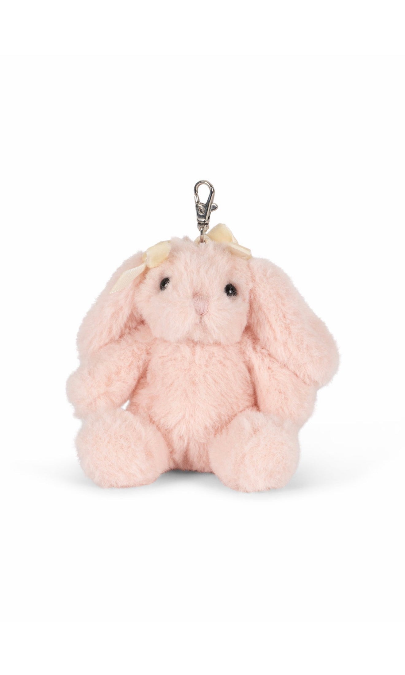 Rose Bunny Bag Charm