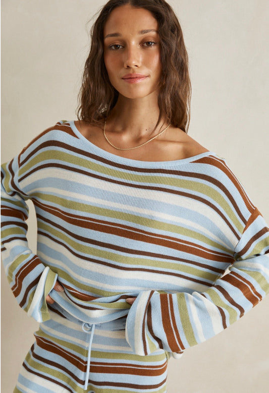 Frankie Stripe Knit Top