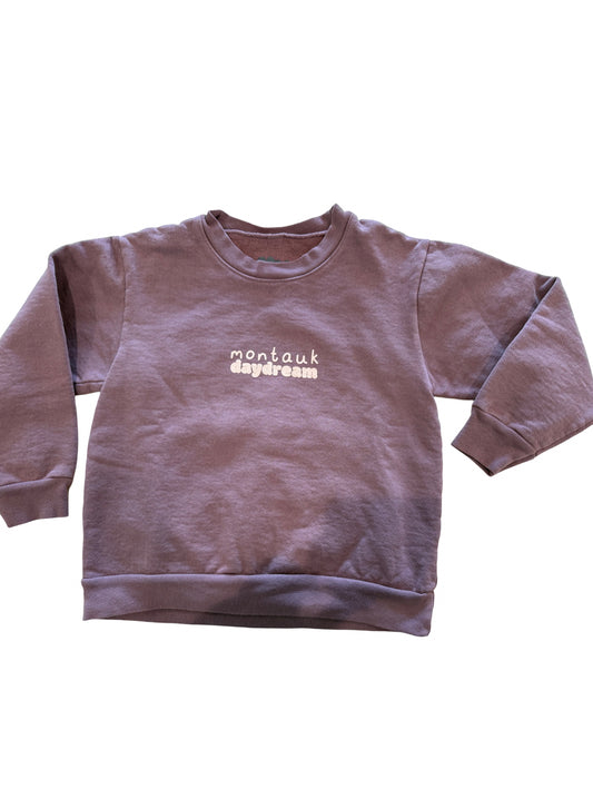 Our Signature Montauk Crew - Mauve & Cream