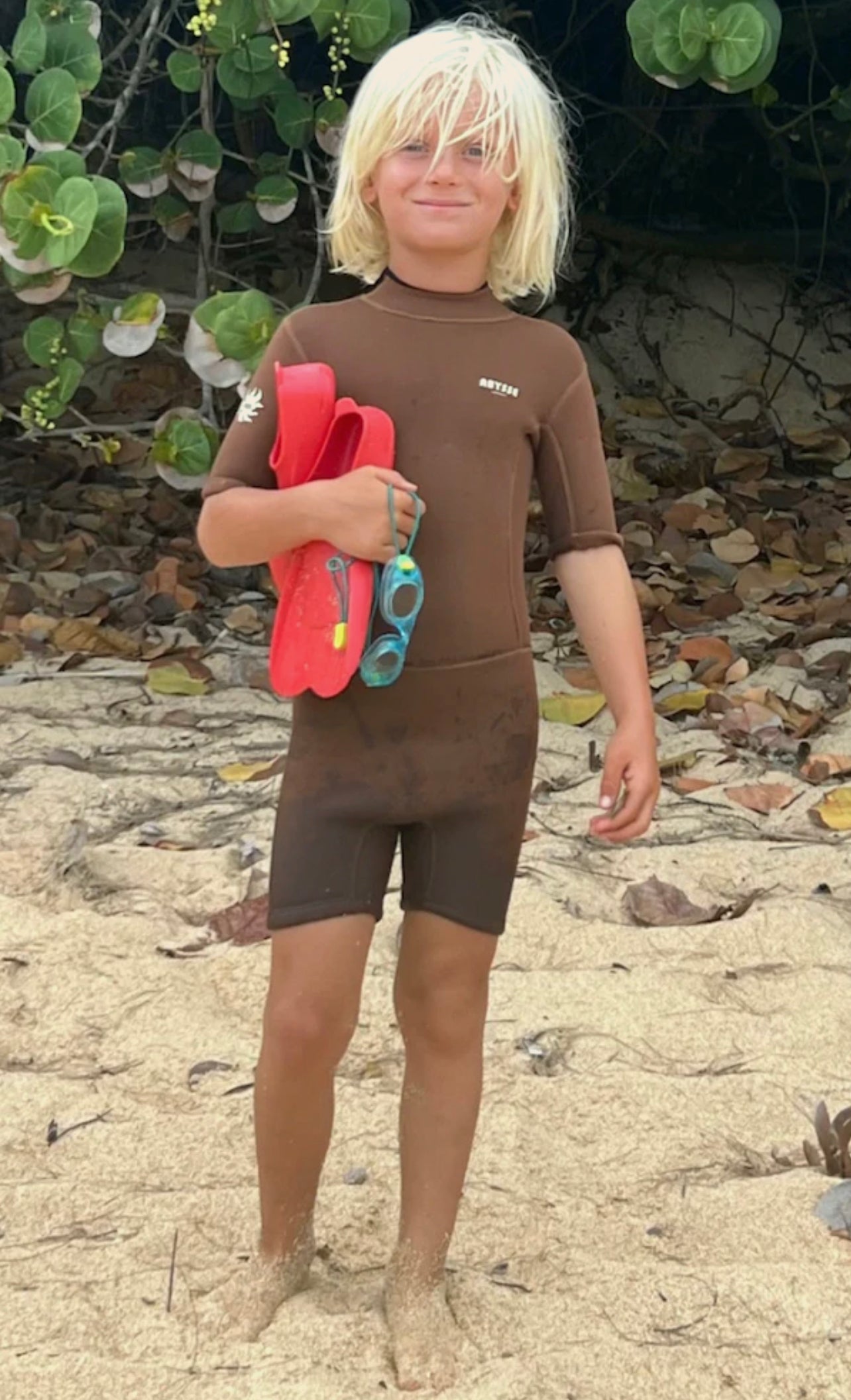 Honu Mini Springsuit - Reef Brown