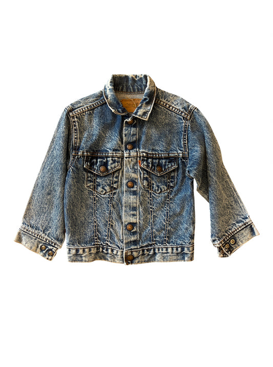 Vintage Levi Jean Jacket -SIZE 7Y