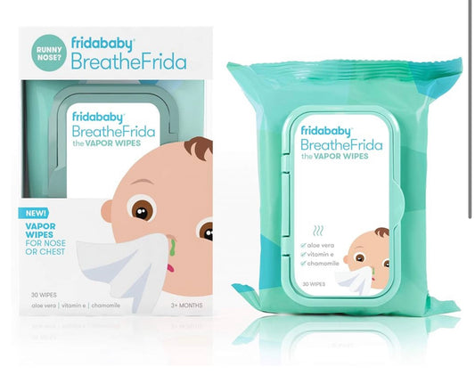 BreatheFrida the BoogerWiper Nose + Chest Wipes