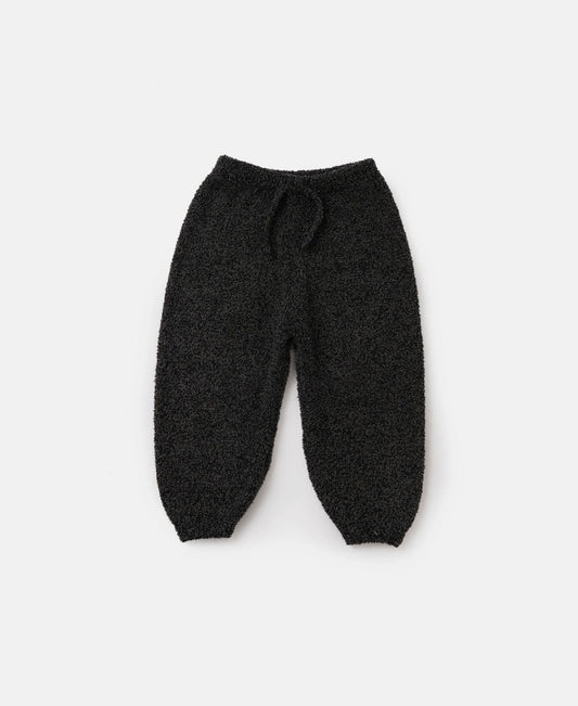 Fuzzy Lounge Pants - Black Melange