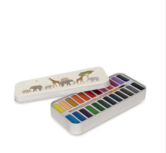 Water Color Tin Box