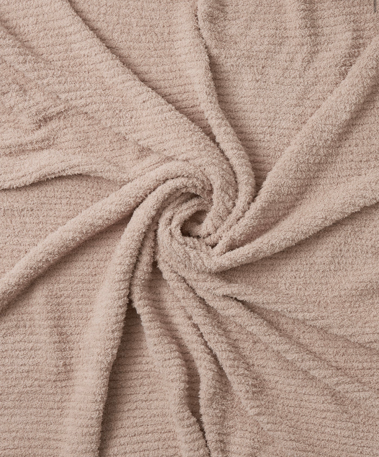 Cushy Ribbed Blanket - Pecan