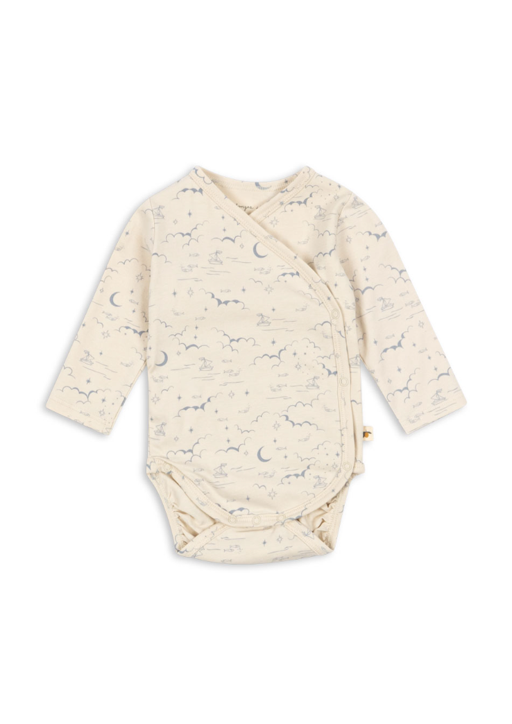 Kimono Onesie -Cielo Marino