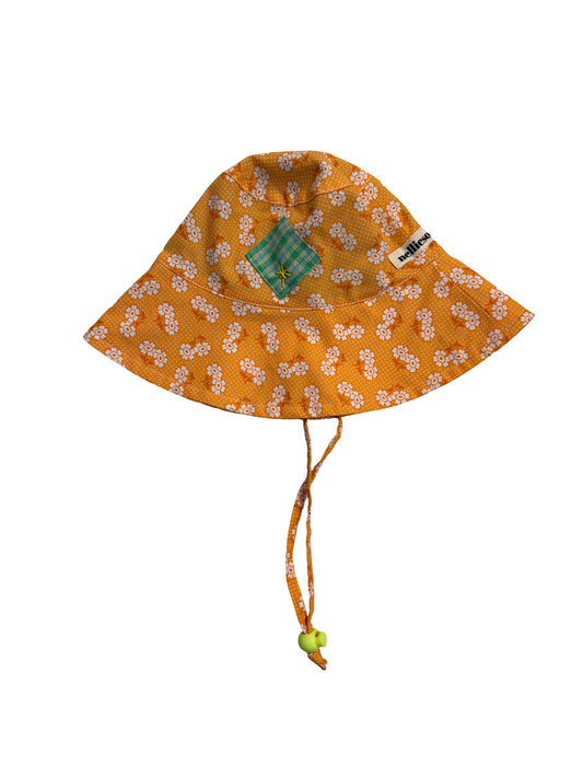 Orange Creamsicle Summer Hat