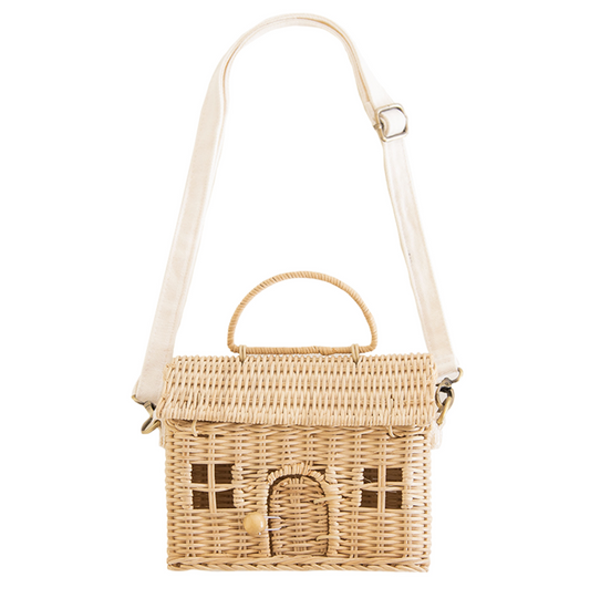 Rattan Casa Bag - Straw