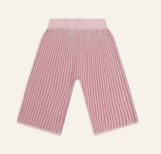 Essential Knit Pants | Strawberry Stripe