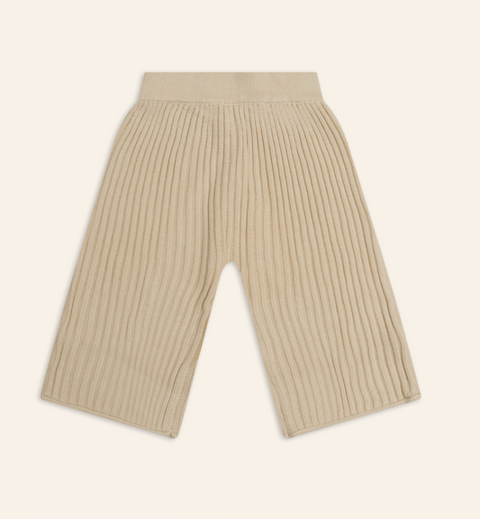 Essential Knit Pants | Biscuit