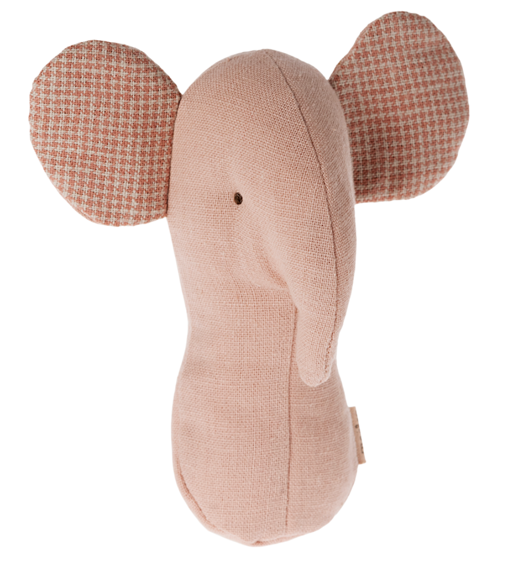 Lullaby Friend Rattles, Elephant - Rose