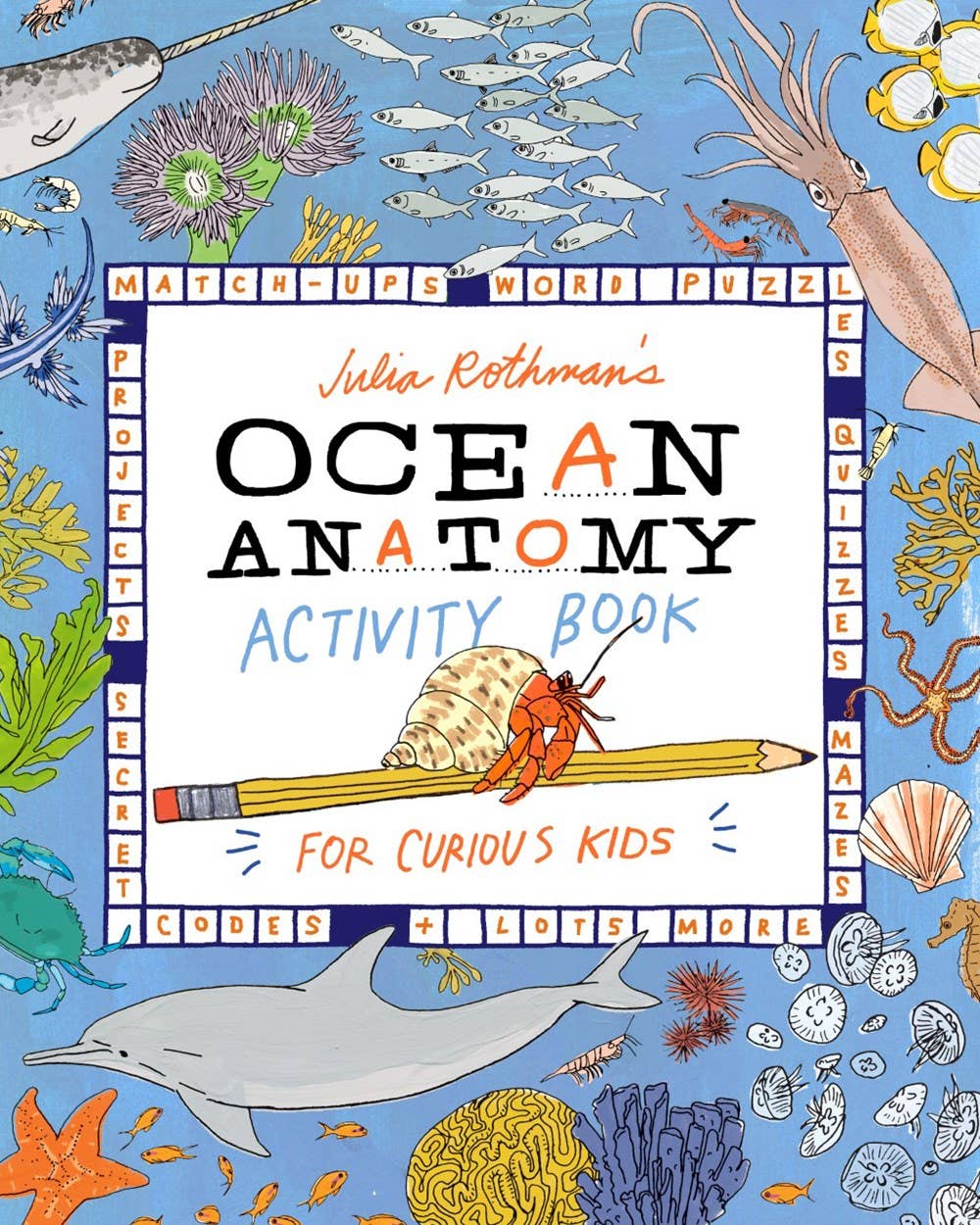 Ocean Anatomy Activity Book: Paperback