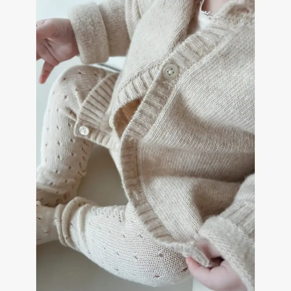 Knit Cardigan - Caramel