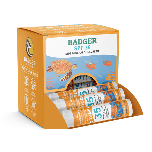 Badger Kids Mineral Sunscreen Face Stick SPF 35