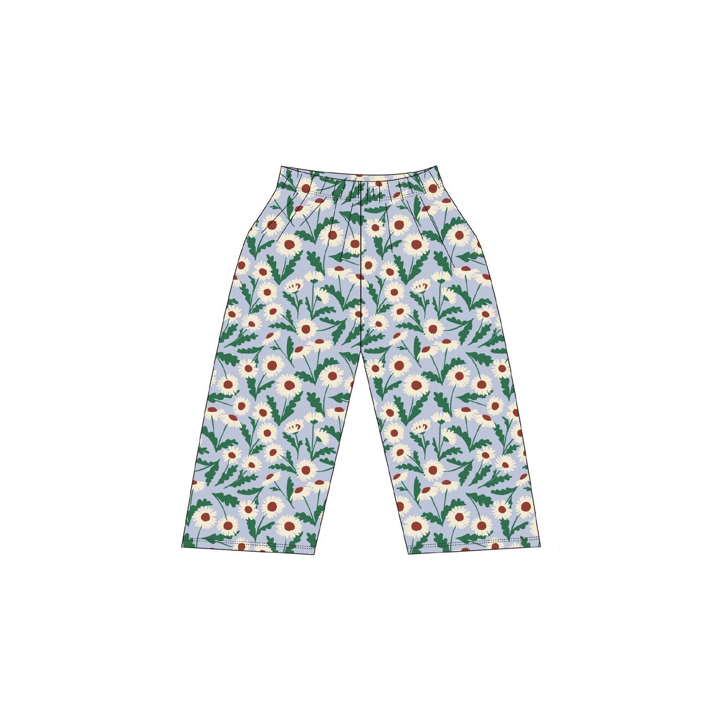 Baby Barrel Pant - Daisy