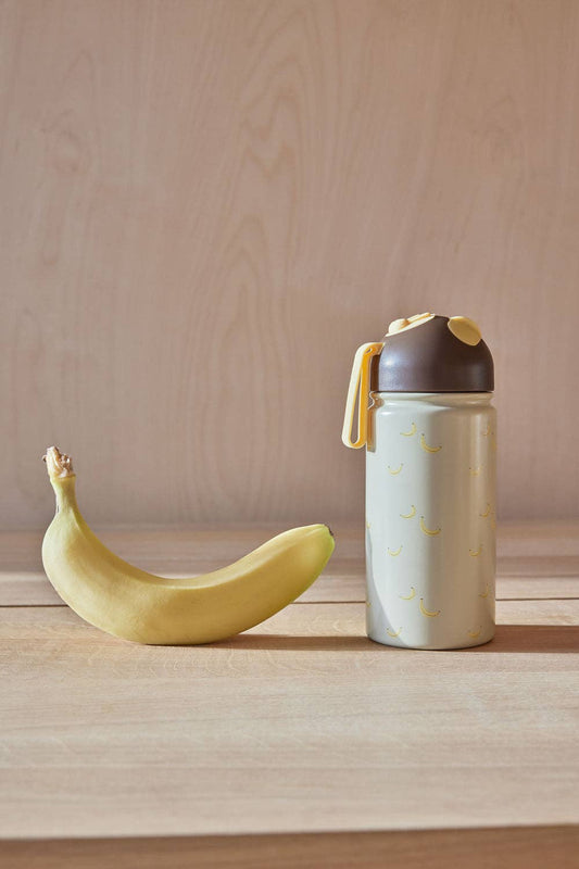 OYOY Water Bottle: Camel / Yellow