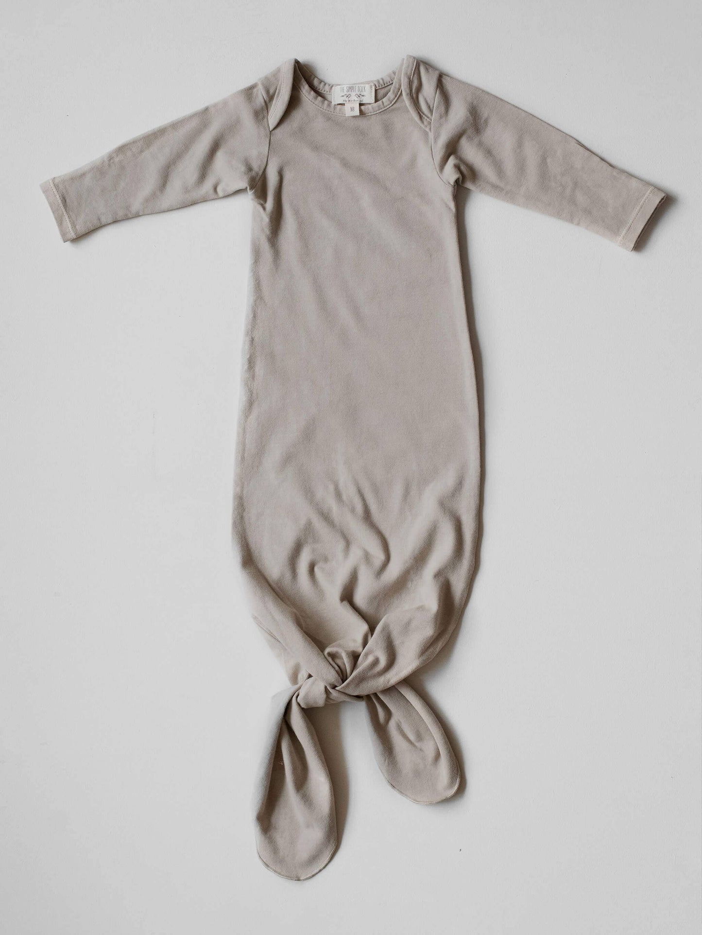 The Plant Dyed Sleep Gown: Oat