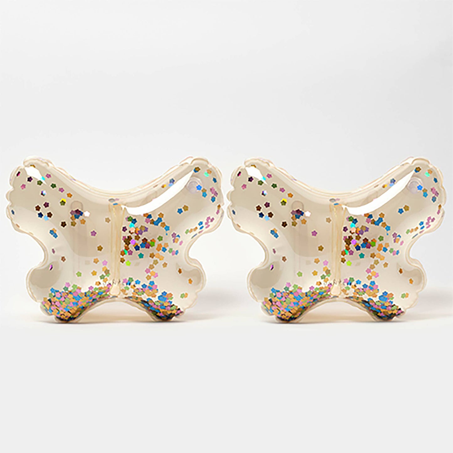 Sunnylife - Kids Inflatable Arm Bands Cotton Candy Glitter